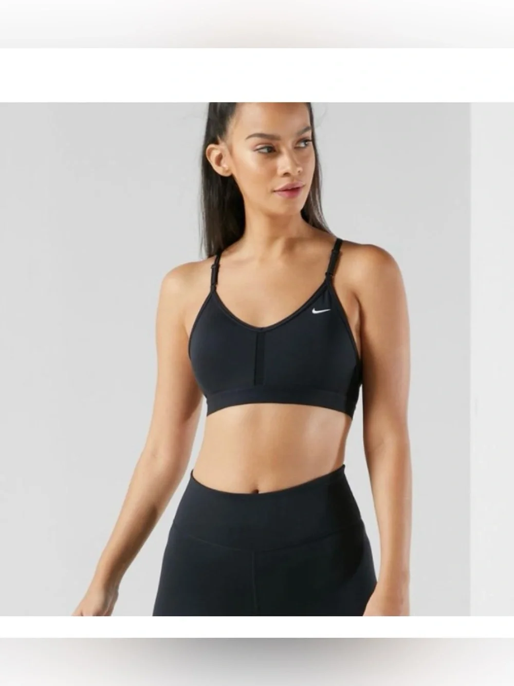 Nike Black Indy Bra Dri-Fit 2XL A102